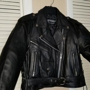 UNIK Black Leather Jacket